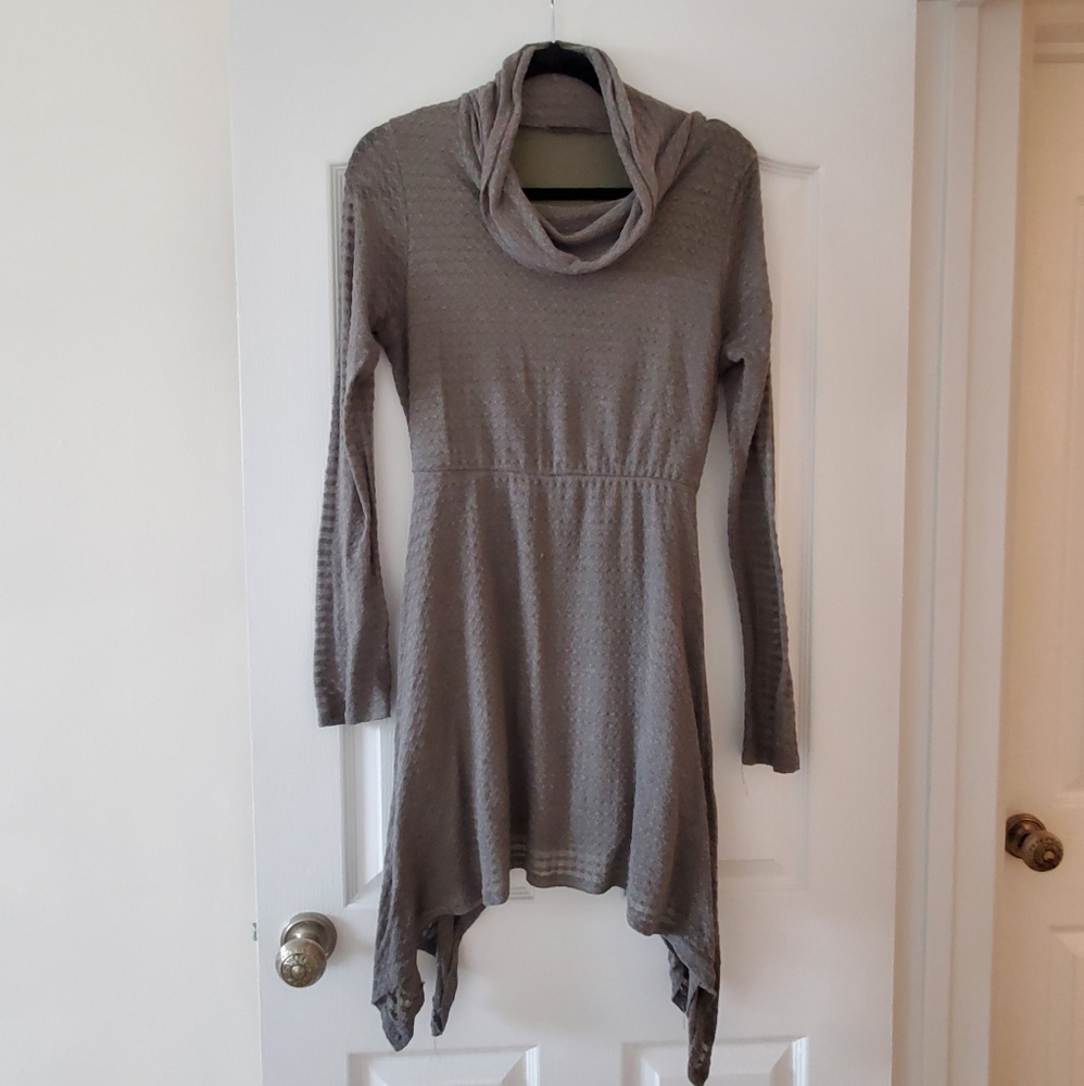 Gray handkerchief dress